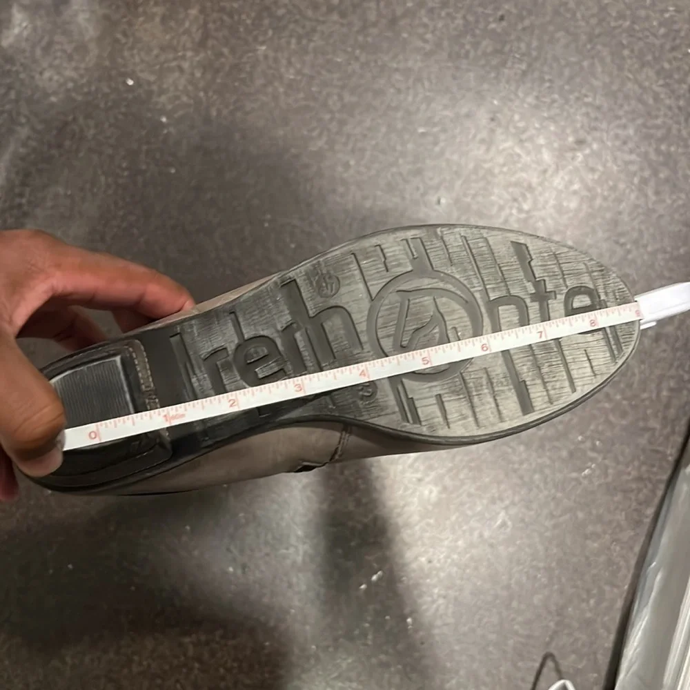 Remonte Womens Leather Gray Cheyenne Western Bootie Ankle Boot Size 10 - Picture 9 of 9